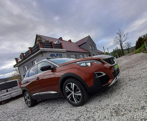 Peugeot 3008 cena 86900 przebieg: 87151, rok produkcji 2019 z Kisielice małe 56
